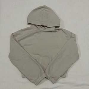 Harlow Cream Hooded Sweatshirt